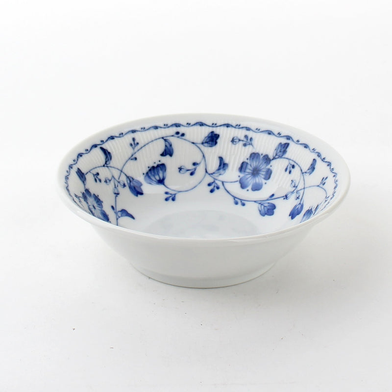 Flower/Arabesque Grass 14.8 cm Ceramic Bowl