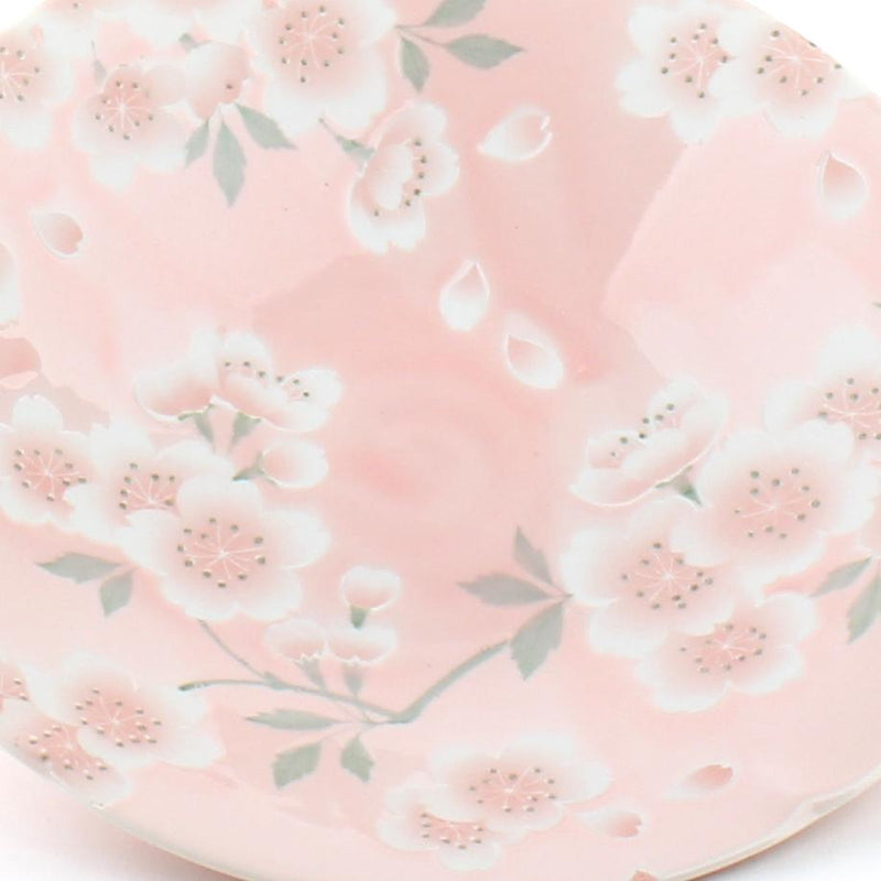 Full Bloom/Cherry Blossom 22.5 cm Ceramic Dish