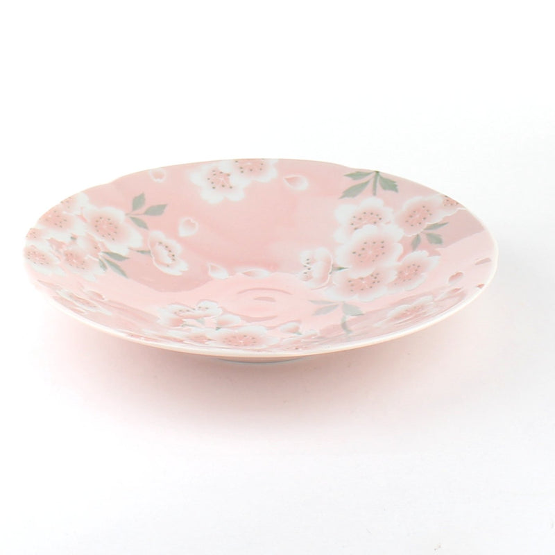 Full Bloom/Cherry Blossom 22.5 cm Ceramic Dish