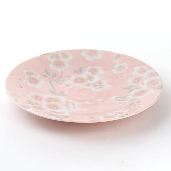 Full Bloom/Cherry Blossom 24.8 cm Ceramic Dish