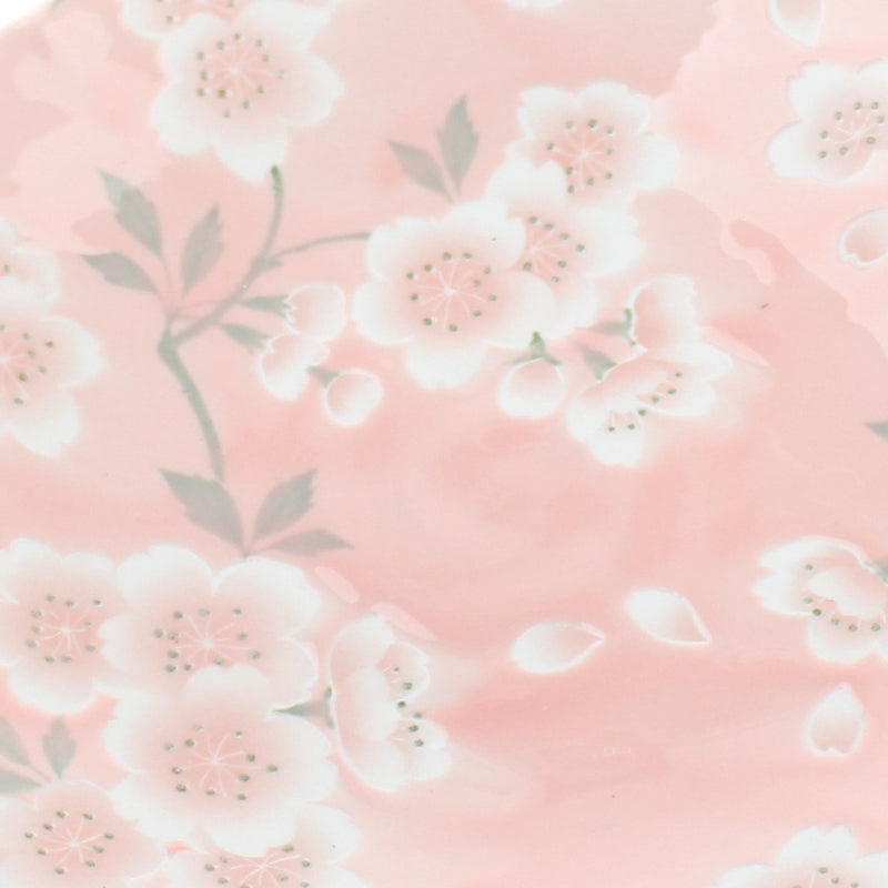 Full Bloom/Cherry Blossom 24.8 cm Ceramic Dish