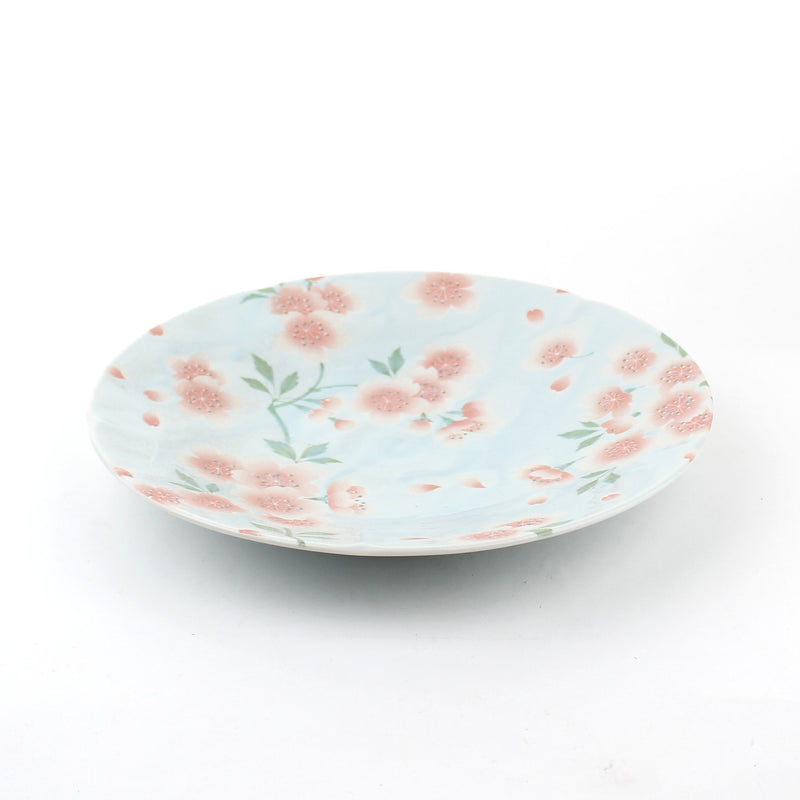 Full Bloom/Cherry Blossom 24.5 cm Ceramic Dish