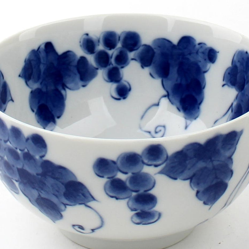 Sometsuke/Grape 13.5 cm Ceramic Bowl