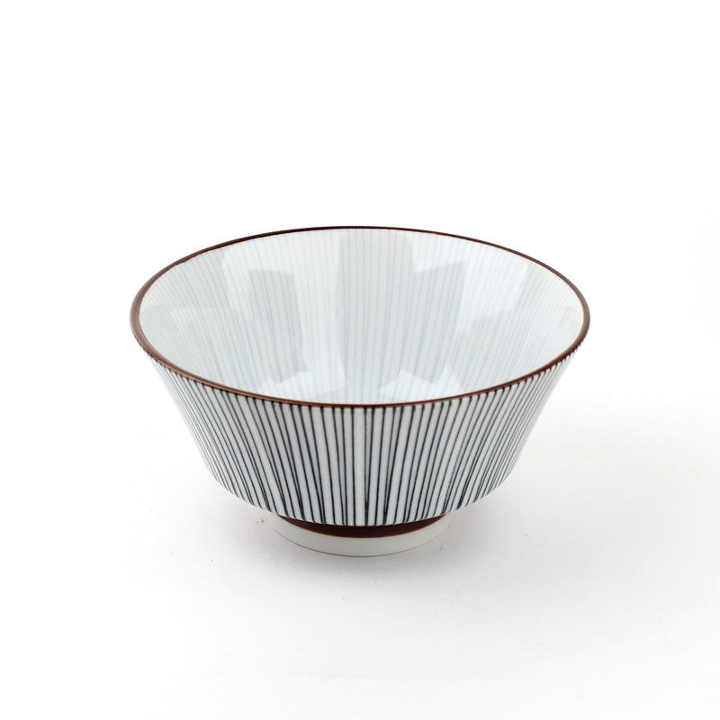 Sumi Tokusa-Ink Ten Grass 15 cm Ceramic Bowl