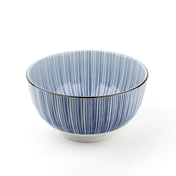 Hoso Tokusa-Thin Ten Grass 15.5 cm Ceramic Bowl