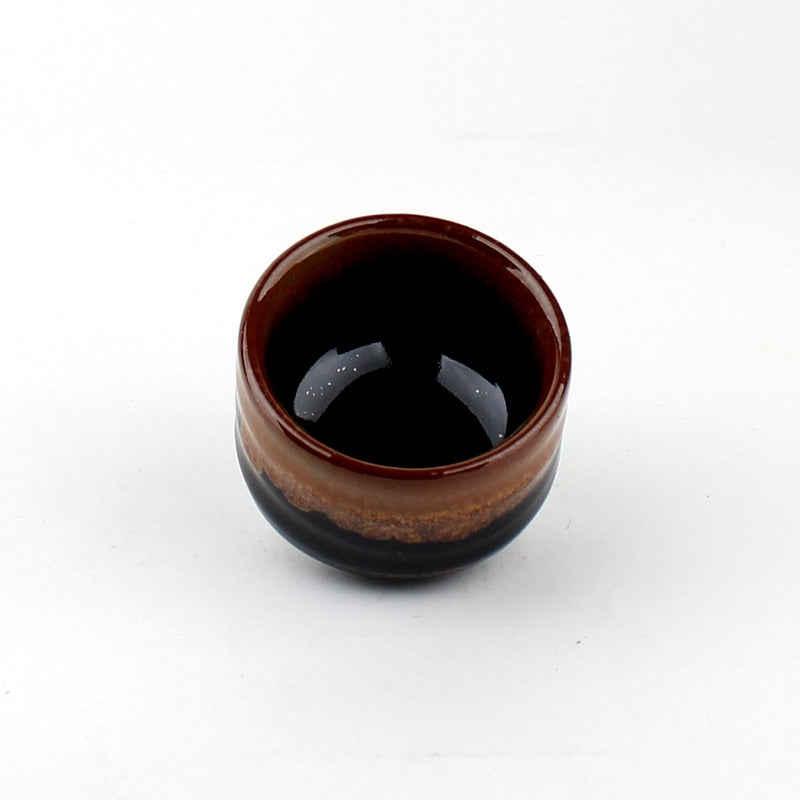 Tenmoku / Cha Nagashi 6.5 cm Sake Cup