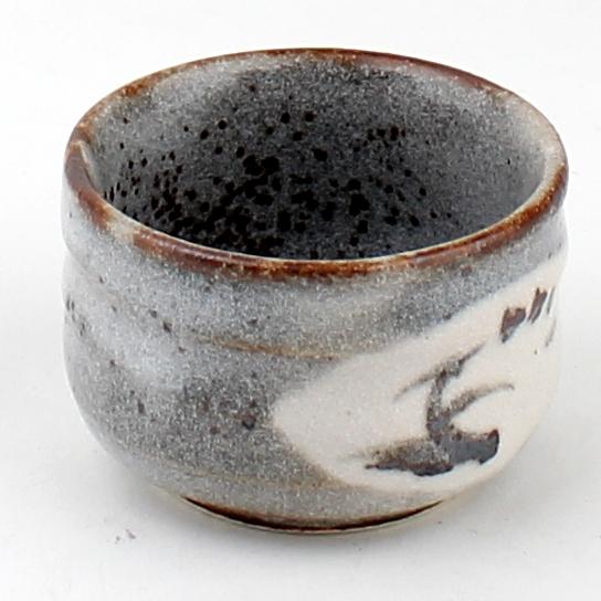 Nezumi Shino 6.5 cm Sake Cup