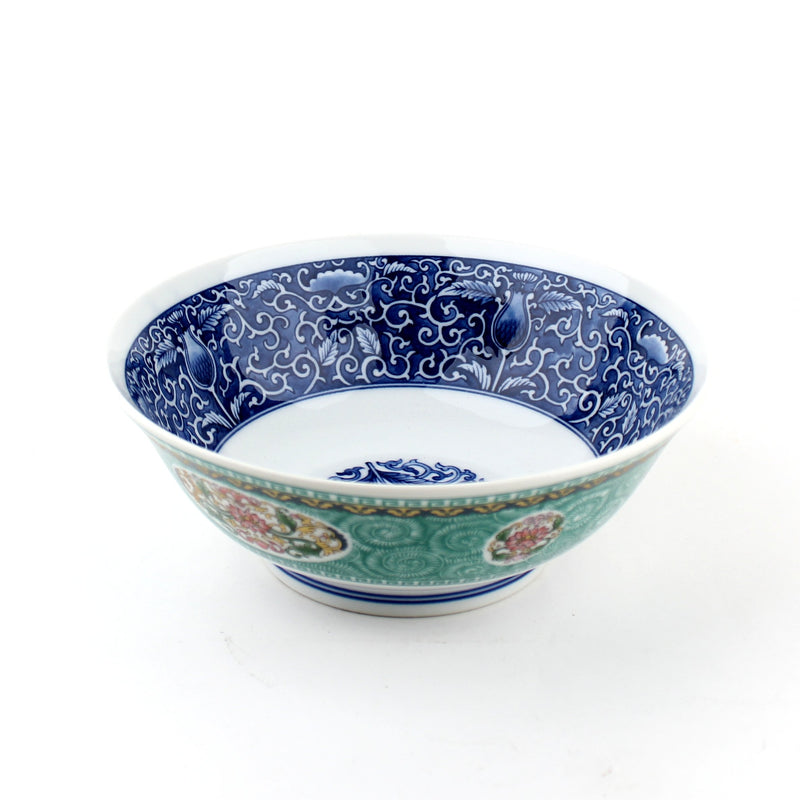 Nishiki-Japanese Brocade 19.5 cm Ceramic Ramen Bowl