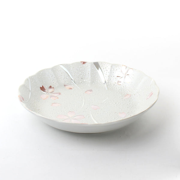 Pearl/Flower 22 cm Ceramic Bowl