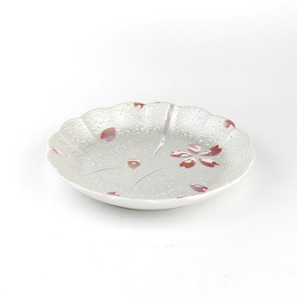 Pearl/Flower 16.5 cm Ceramic Dish
