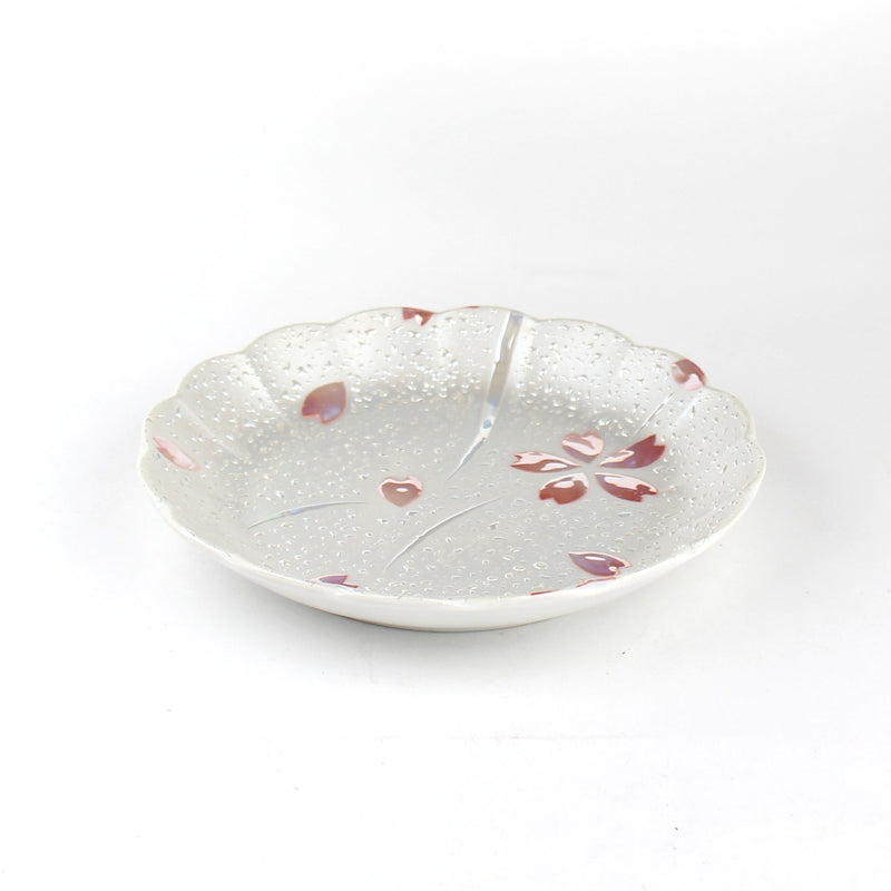 Pearl/Flower 16.5 cm Ceramic Dish