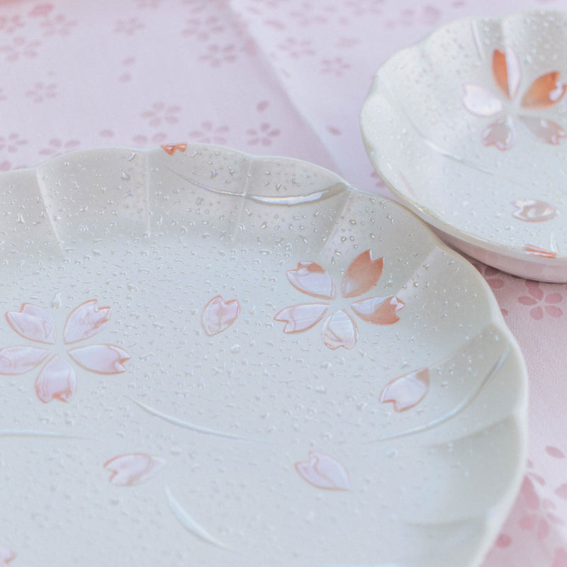 Pearl/Flower 22 cm Ceramic Bowl