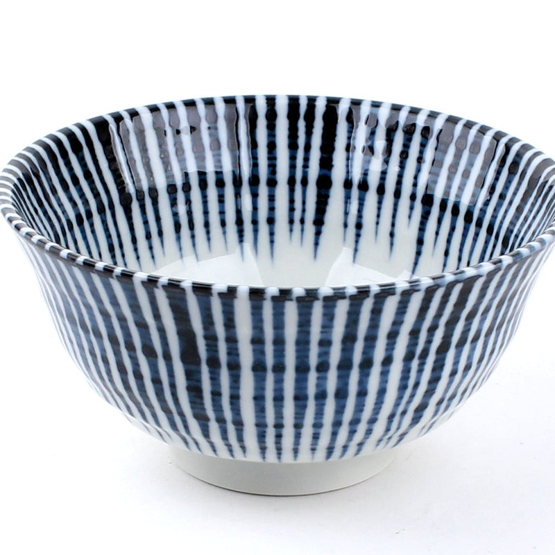 Sendan Tokusa-Ten Grass Rim Porcelain Bowl (7.5cm/d.14cm)