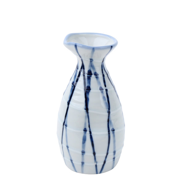 Kosometsuke Tokusa Ten Grass Porcelain Tokkuri Sake Bottle 