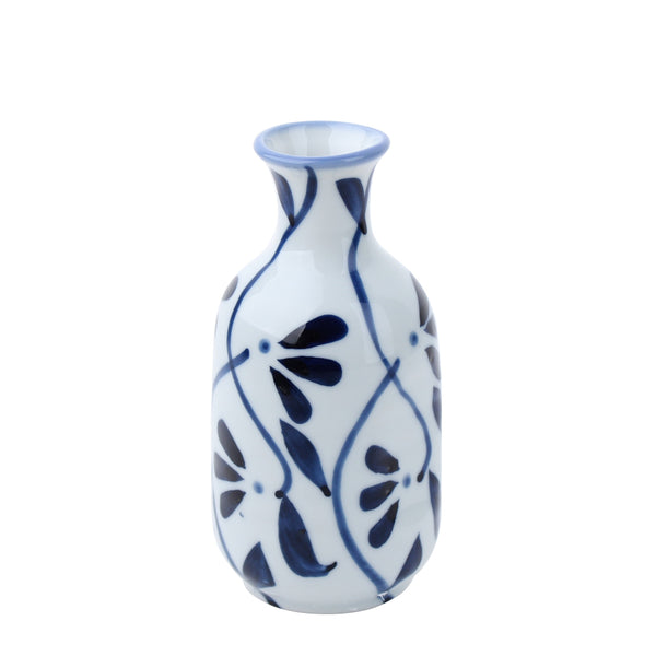 Arabesque Porcelain Tokkuri Sake Bottle 