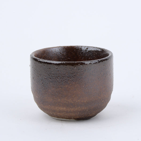 Tsuchimono Oribe Porcelain Sake Cup 