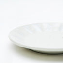Plate (Porcelain/White Kohiki Shinogi/2cm/Ø14cm/SMCol(s): White)