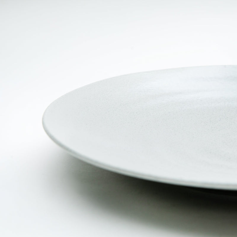 Plate (Porcelain/Lightweight/3cm/Ø23.5cm/SMCol(s): Grey)