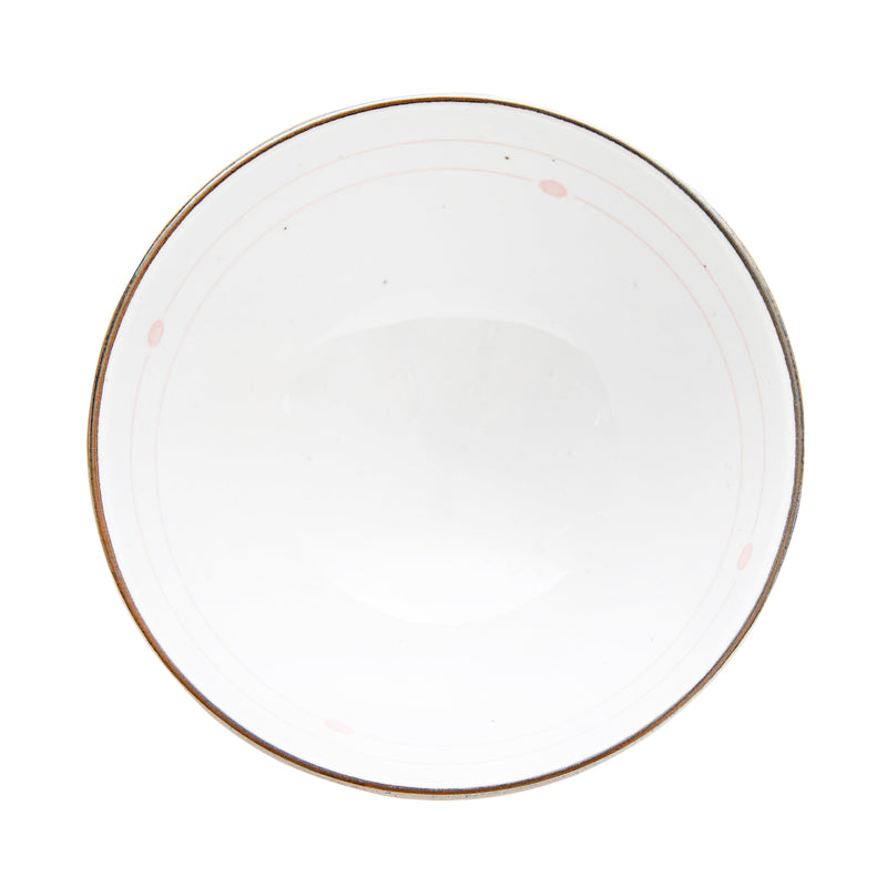Bowl (Porcelain/Swirl/6.3cm/Ø11.8cm/SMCol(s): Beige,White)