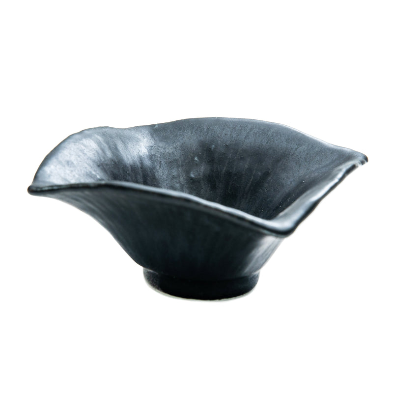 Bowl (Porcelain/Square/12x12x5.5cm/Nippou/SMCol(s): Black)