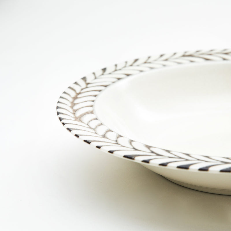 Bowl (Porcelain/Shallow/4cm/Ø21.5cm/SMCol(s): White)