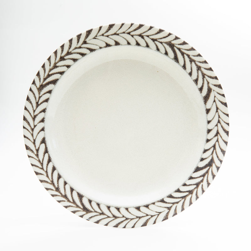 Plate (Porcelain/2.8cm/Ø24cm/SMCol(s): White)