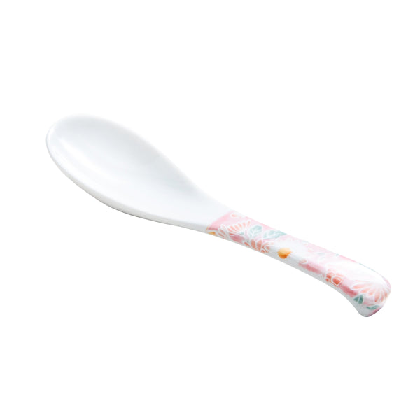 Soup Spoon (Porcelain/4.5x16.8x3cm/SMCol(s): White,Multicolour)
