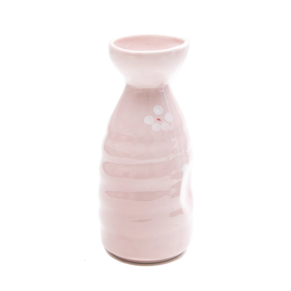 Tokkuri Sake Bottle (Porcelain/Plum Blossoms/15.3cm/Ø6cm/SMCol(s): Pink)