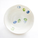 Small Bowl (Porcelain/Broad Beans/4cm/Ø13.5cm/SMCol(s): Beige,Green,Blue)