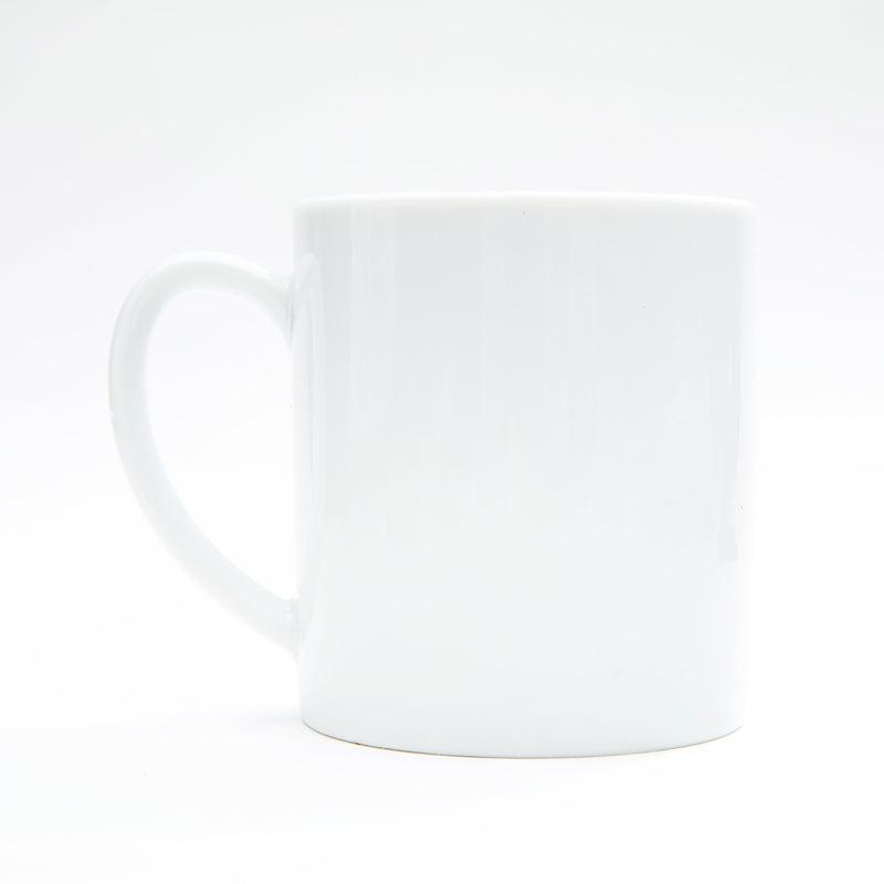 Mug (Porcelain/Calico Beckoning Cat/8.5x11.5x10.5cm/SMCol(s): White,Red,Yellow)