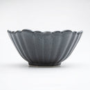 Small Bowl (Porcelain/Hexagon/Chrysanthemum-Shaped/12.5x13x6cm/SMCol(s): Grey)