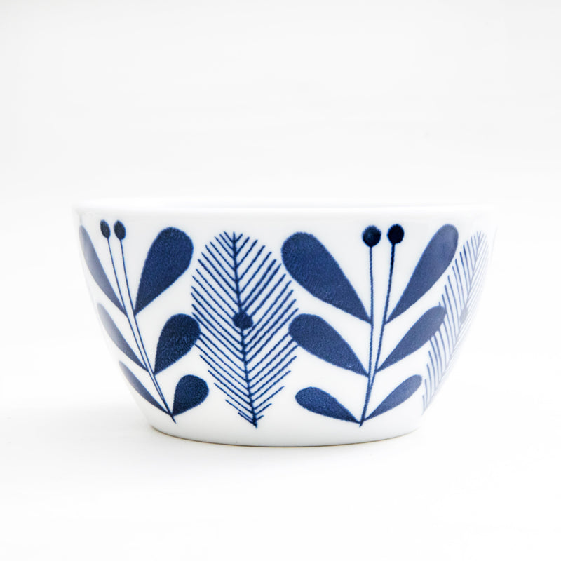 Soup Cup (Porcelain/Floral Patterns/10.5x12.5x6cm/SMCol(s): White,Yellow/White,Blue)
