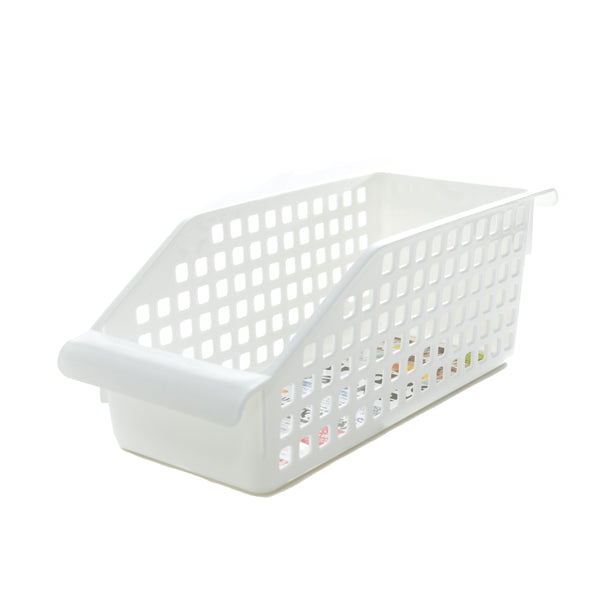 White Front Opening Bridge Basket 