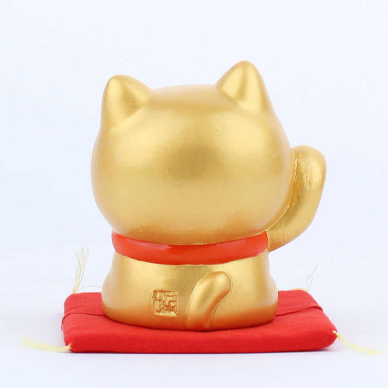 Syouhou Ceramic Lucky Cat Right Paw Raised