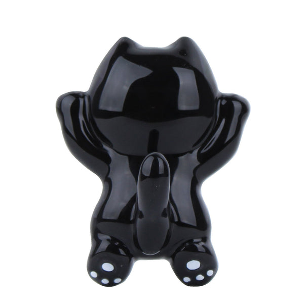 Syouhou Ceramic Flat Cat Magnet