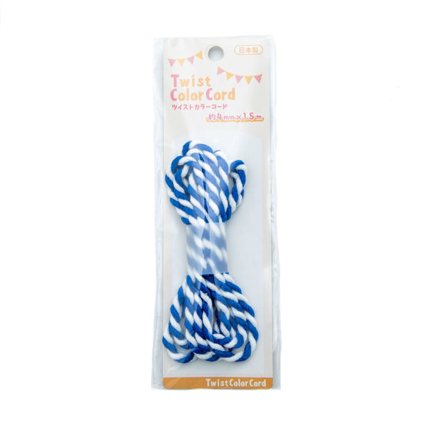 Fabric String (Twisted/Two-Tone/0.4x150cm/SMCol(s): 3xCol)