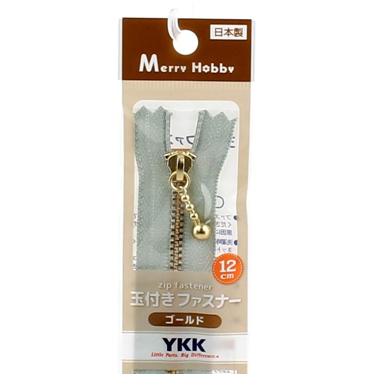 Zipper (With Ball Chain/YKK/12cm)