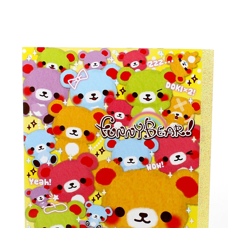 B5 Sketchbook (Bears/Colourful/25x18x0.3cm (1x32pg))