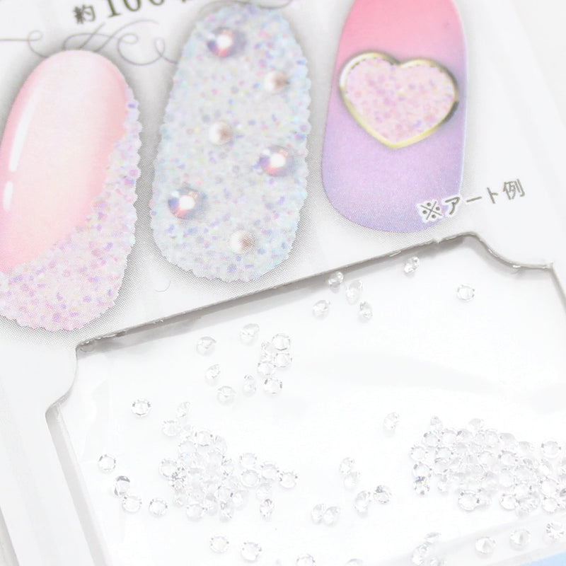 Nail Art Stones (Crystal/d.1cm (100pcs))