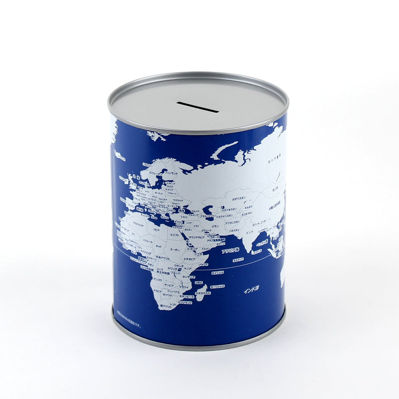 Coin Bank (World Map)