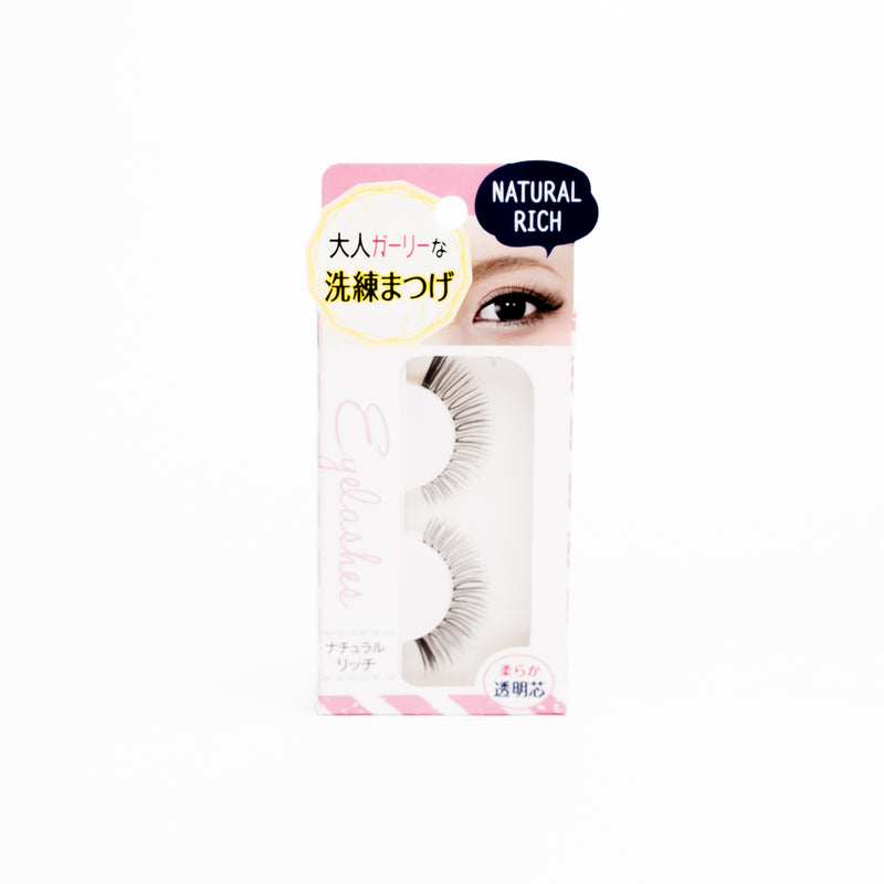 False Lashes - Natural Rich Eyes (1 pair)