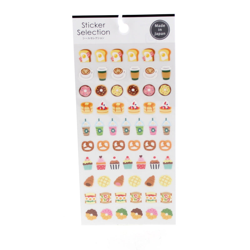 Stickers (Paper/Food*2-Types/20.2x9.3cm)