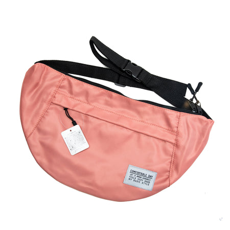 Shoulder Bag (Wide/Mesh/Double Pocket/25x16cm/SMCol(s): Black)