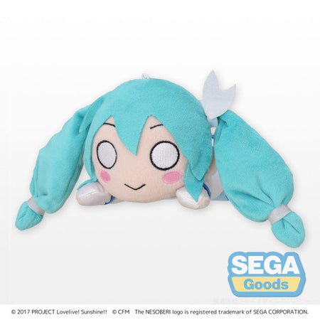 NESOBERI (Lay-Down) " Love Live! Sunshine!! x Hatsune Miku" Plush " Hatsune Miku" (S)