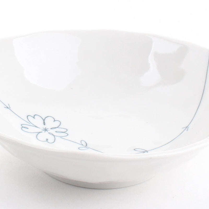 Flowers Shallow Bowl