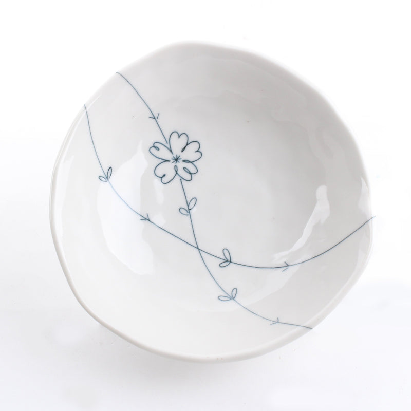Flowers Shallow Bowl