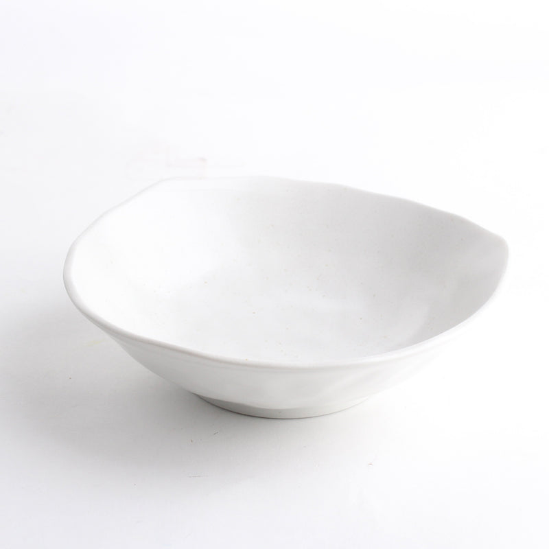 Bowl (Microwavable*Shallow/WT/d.15.5x4.5cm)