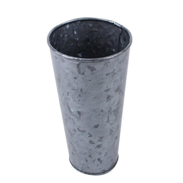 Slim Zinc Antique Style Vase