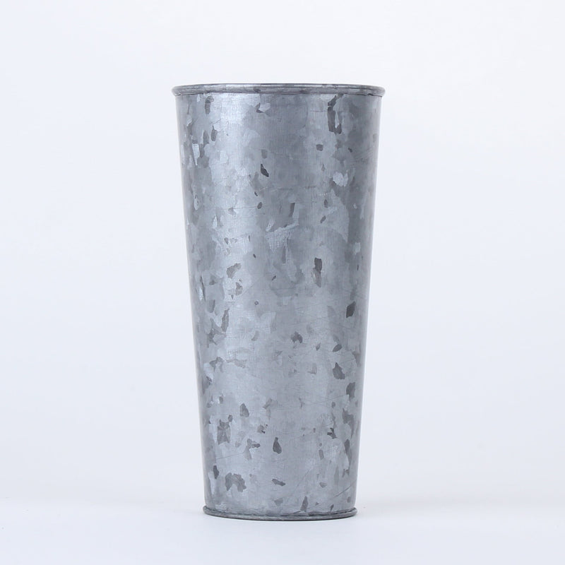 Slim Zinc Antique Style Vase