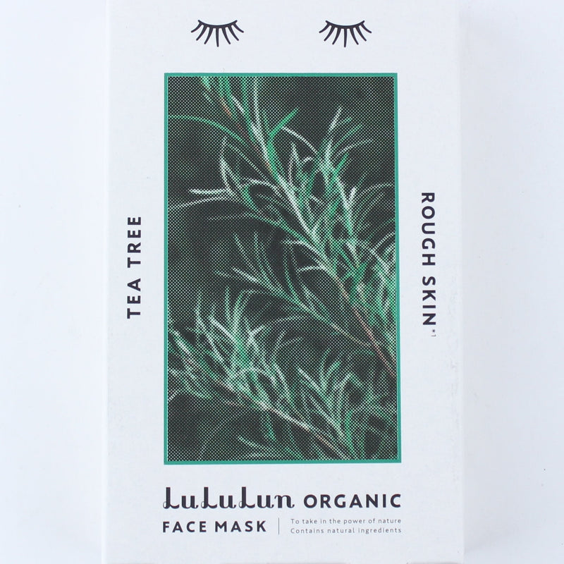 Lululun Organic TF Clear Skin Sheet Masks (Tea Tree)